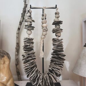 Collar matiz negro